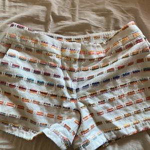 Loft Mid Rose Multi Colored Shorts